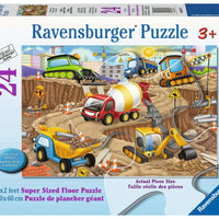 Construction Fun - 24 piece Floor Puzzle