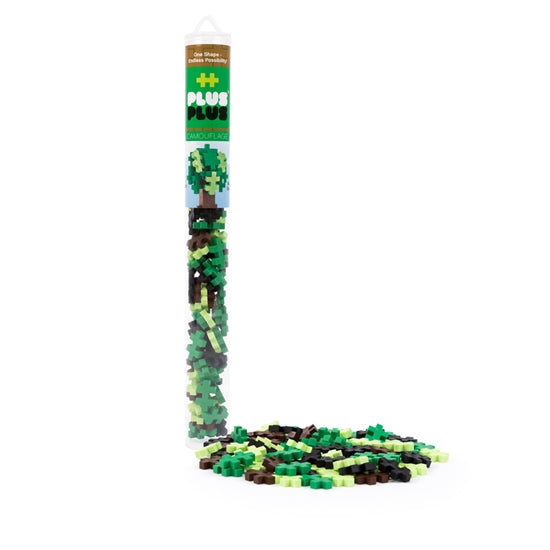 Plus-Plus Camouflage Colors Tube