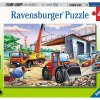 Construction & Cars 2 x 24 Piece Puzzles