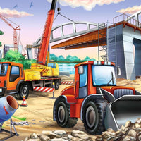 Construction & Cars 2 x 24 Piece Puzzles