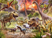 Dinosaur Dash - 60 Piece Puzzle
