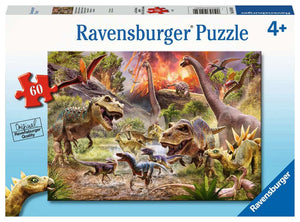 Dinosaur Dash - 60 Piece Puzzle