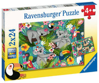Koalas & Sloths 2 x 24 Piece Puzzles
