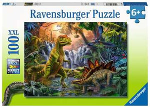 Prehistoric Oasis 100 Piece Puzzle