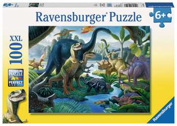 Land of Giants Dinosaur 100 Piece Puzzle