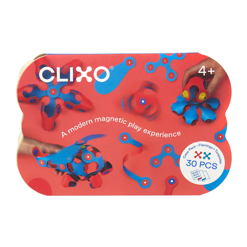 Clixo Crew Pack - Flamingo & Turquoise