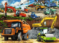 Construction Vehicles - 100 piece Puzzle
