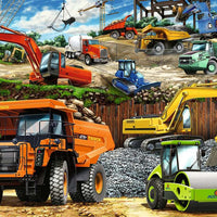 Construction Vehicles - 100 piece Puzzle
