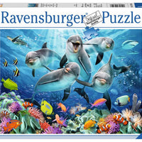 Dolphins in the Coral Reef - 500 Piece Puzzle
