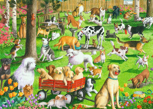 At the Dog Park - 500 Piece Large Format Puzzle