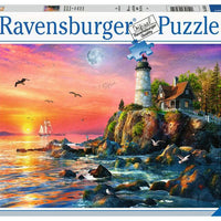 Lighthouse at Sunset - 500 Piece Puzzle