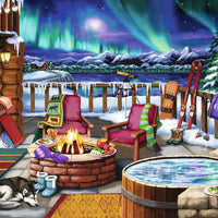 Northern Lights - 500 Piece Large Format Puzzle