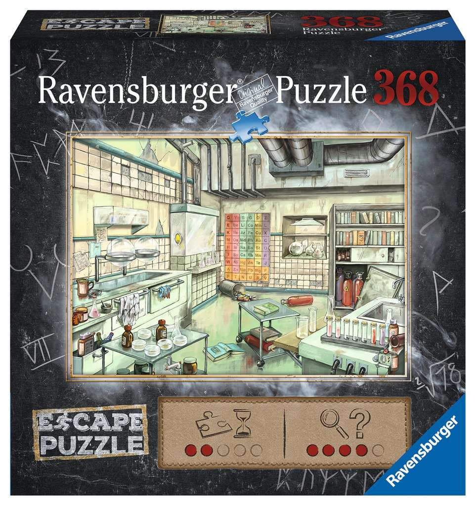Escape Puzzle - The Laboratory 368 Piece Puzzle