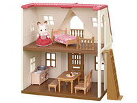 Calico Critters Red Roof Cozy Cottage Starter Home
