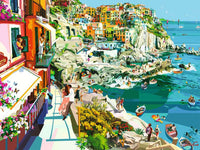 Romance in Cinque Terre - 1500 Piece Puzzle
