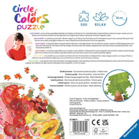 Circle of Colors Fruits & Vegetables - 500 Piece Puzzle
