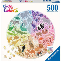 Circle of Colors Animals - 500 Piece Puzzle