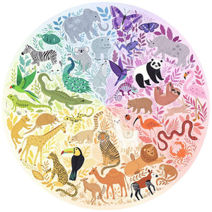 Circle of Colors Animals - 500 Piece Puzzle