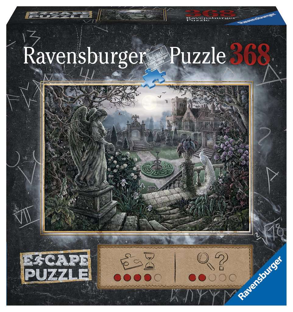 Escape Puzzle - The Garden at Night 368 Piece Puzzle