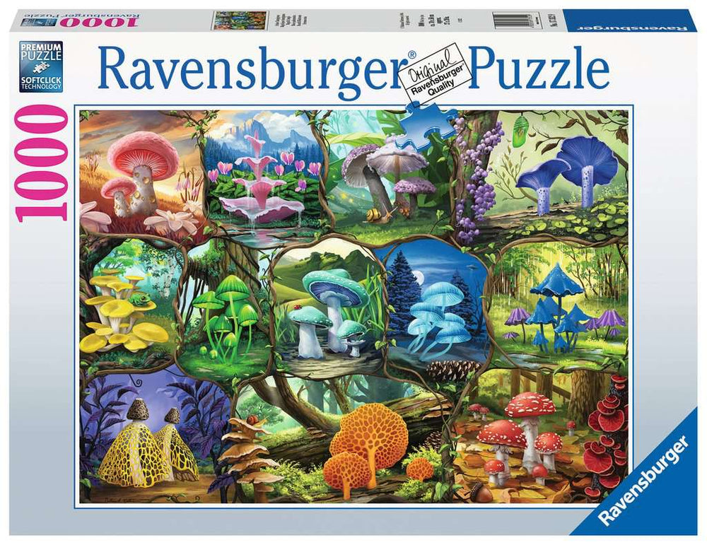 Beautiful Mushrooms - 1000 Piece Puzzle