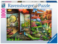 Japanese Garden Teahouse - 1000 Piece Puzzle
