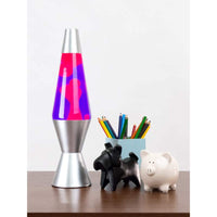 14.5 Inch Lava Lamp Pink/Purple
