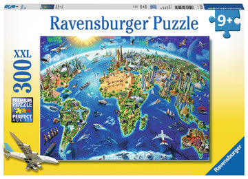 World Landmarks 300 Piece Puzzle