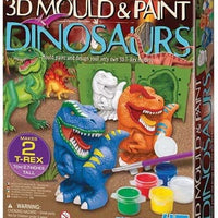 3D Mould & Paint Dinosaurs