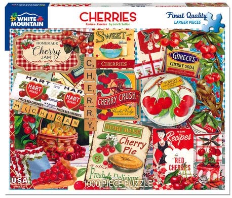 Cherries 1000 Piece Puzzle