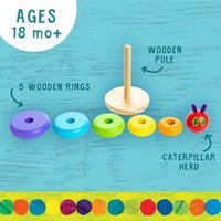 Very Hungry Caterpillar Wood Stacker
