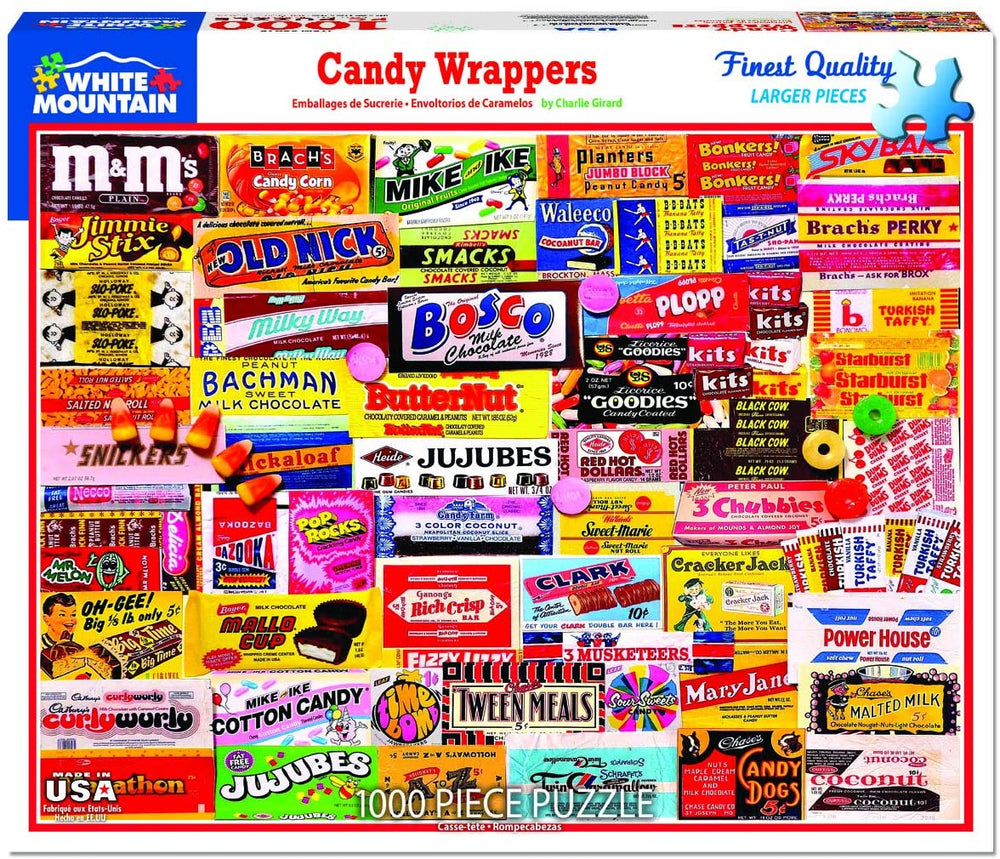 Candy Wrappers 1000 Piece Puzzle