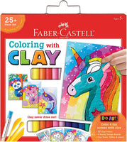 Coloring with Clay Unicorn
