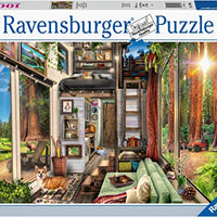 Redwood Forest Tiny House - 1000 Piece Puzzle
