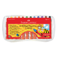 12ct Brilliant Beeswax Crayons

