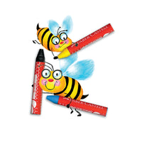 12ct Brilliant Beeswax Crayons
