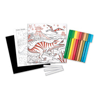 Color By Number T-Rex Foil Fun
