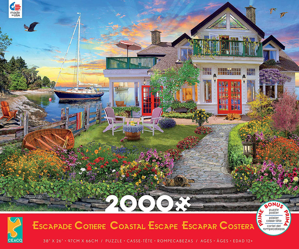 Coastal Escape 2000 Piece Puzzle