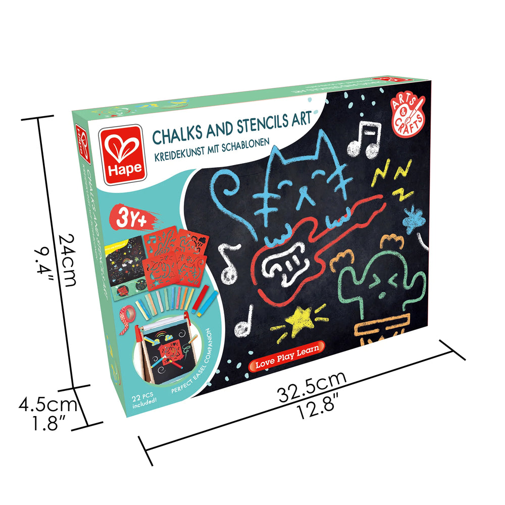 Chalks & Stencils Kit