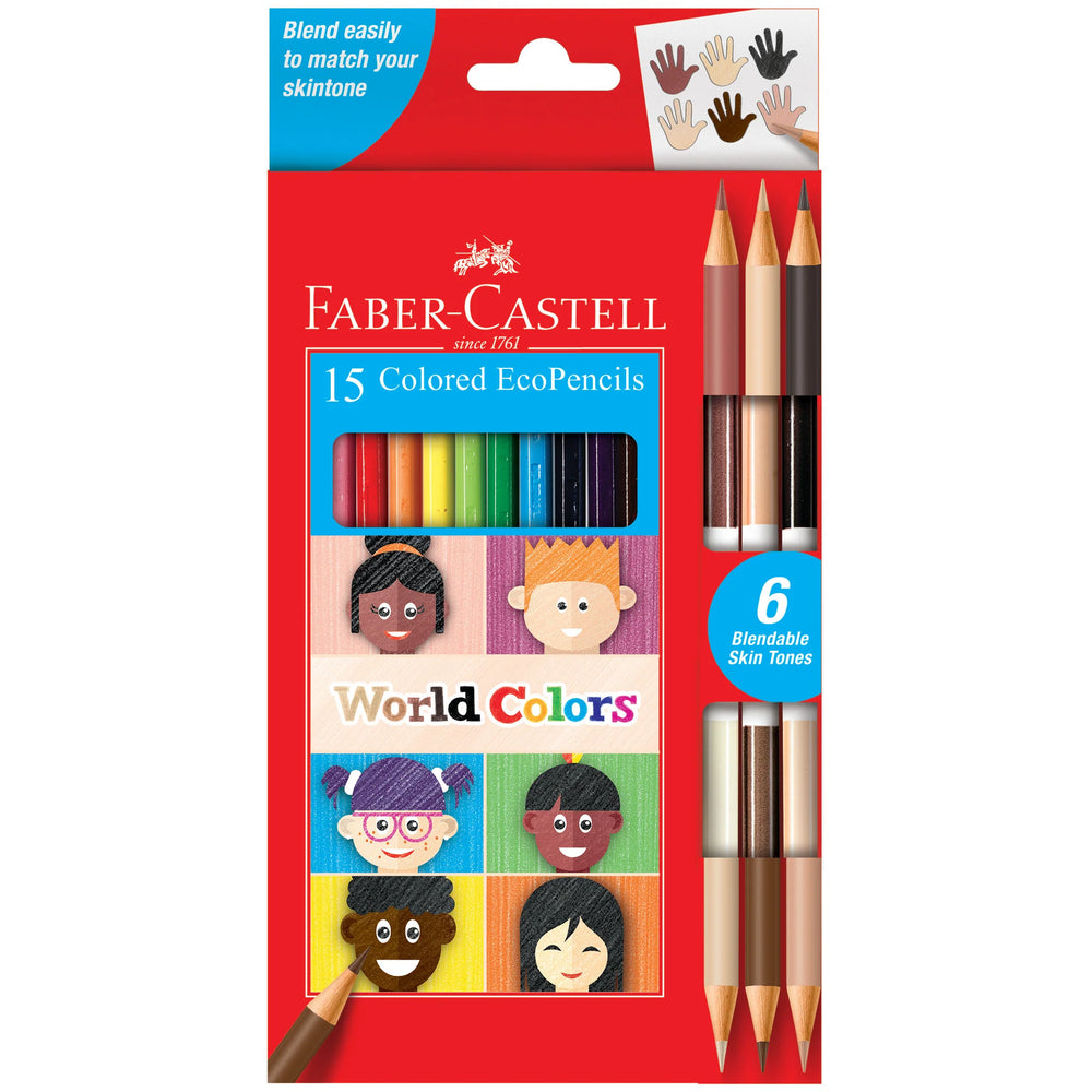 World Colors - 15ct EcoPencils