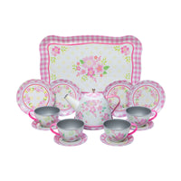 Fancy Tin Tea Set
