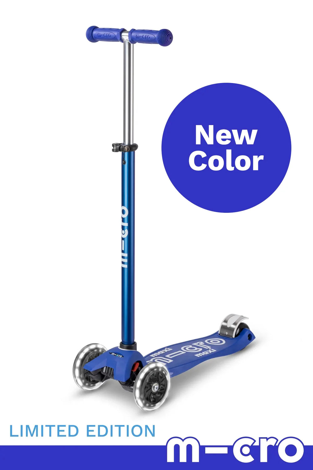 Micro Maxi Deluxe LED-Blue & White