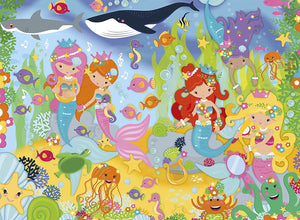 Mermaids with Orca 100 Piece Puzzle