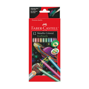 12ct Metallic Colored EcoPencils
