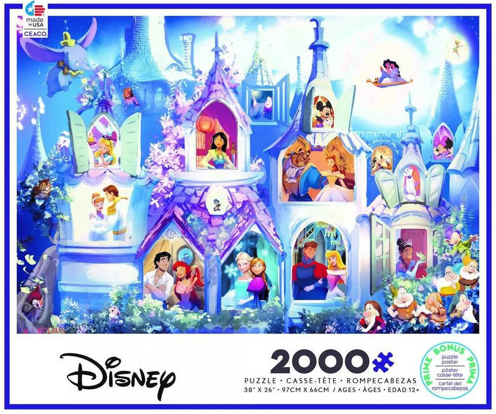 Princesses 2000 Piece Puzzle