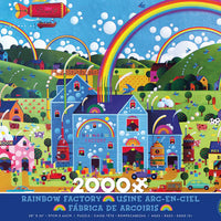 Rainbow Factory 2000 Piece Puzzle