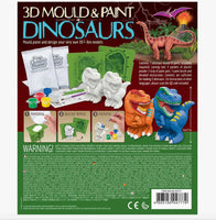 3D Mould & Paint Dinosaurs
