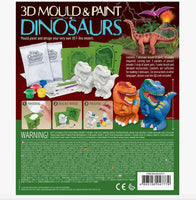 3D Mould & Paint Dinosaurs
