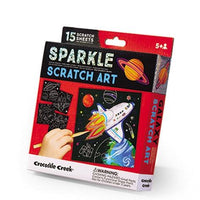 Sparkle Scratch Art - Space