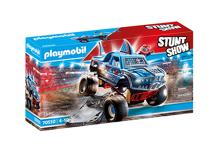 Playmobil Stunt Show Shark Monster Truck