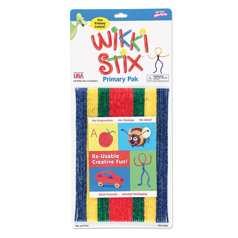 Wikki Stix Primary Pak